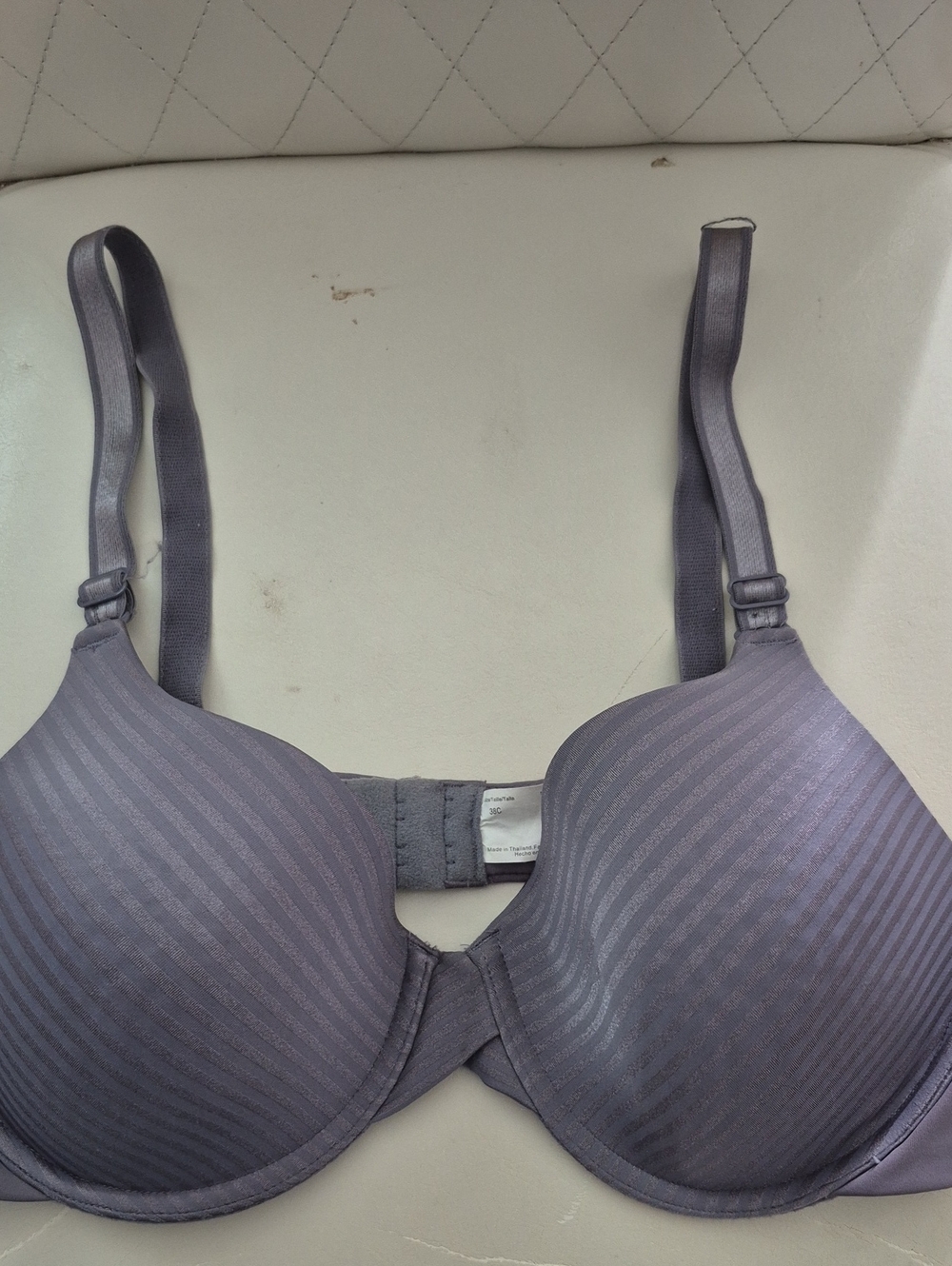 Warners Blissful Benefits Contour Bra in Muted Purple 38C